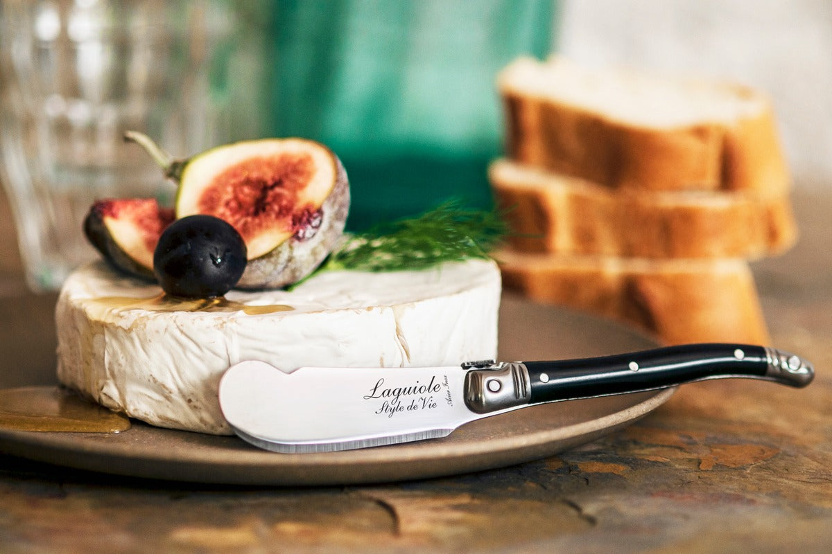 Laguiole Premium Collection Cheese Knives Set of 3 - Black