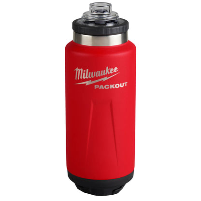 Milwaukee Packout 36OZ Insulated Bottle CL - Red