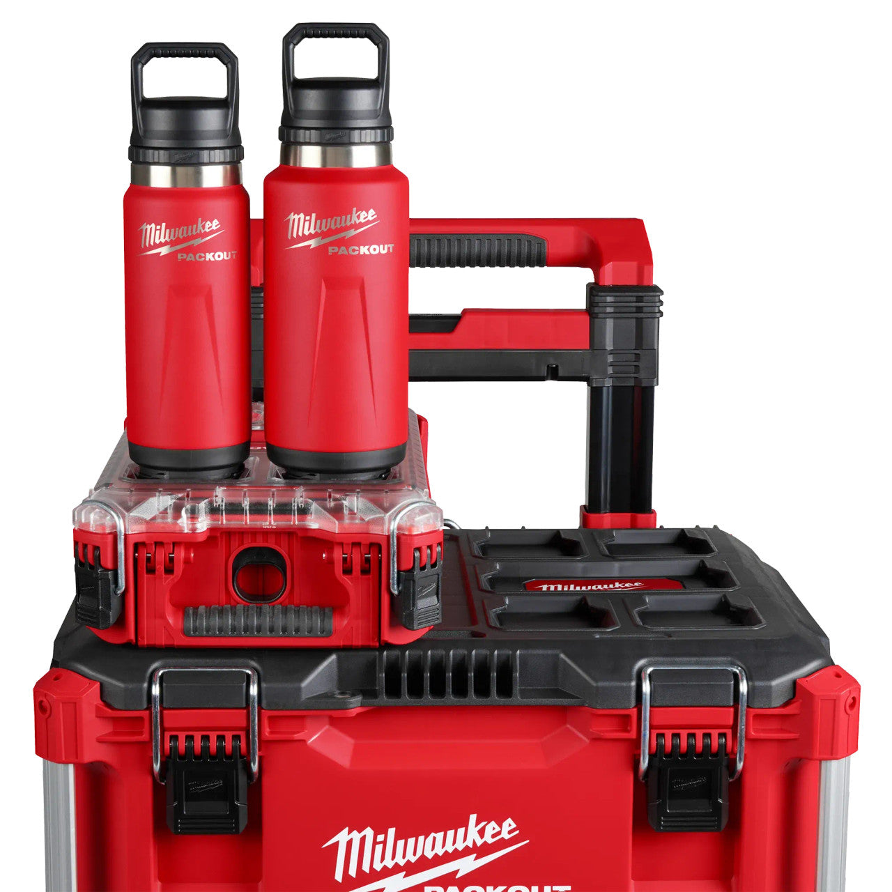 Milwaukee Packout 36OZ Insulated Bottle CL - Red