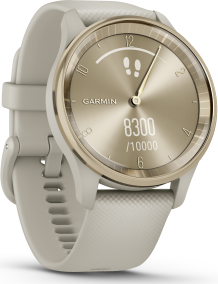 Garmin Vivomove Trend Smartwatch - Cream Gold