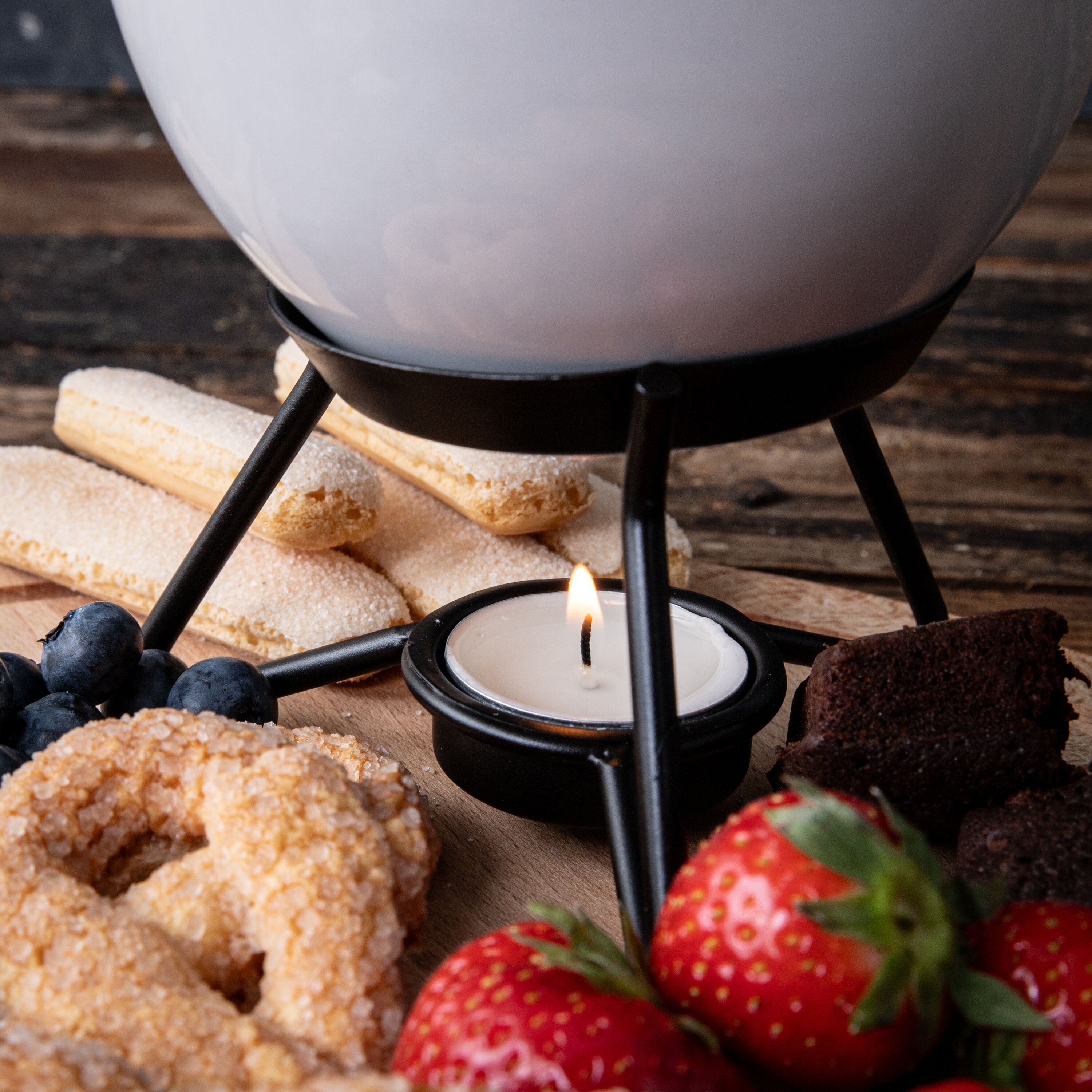 Boska Choco Fondue Petit Marie - White