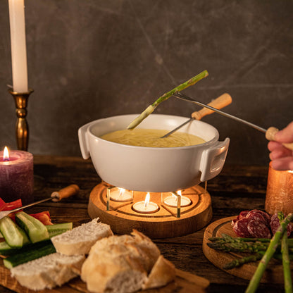 Boska Candle Light Fondue Twinkle - White