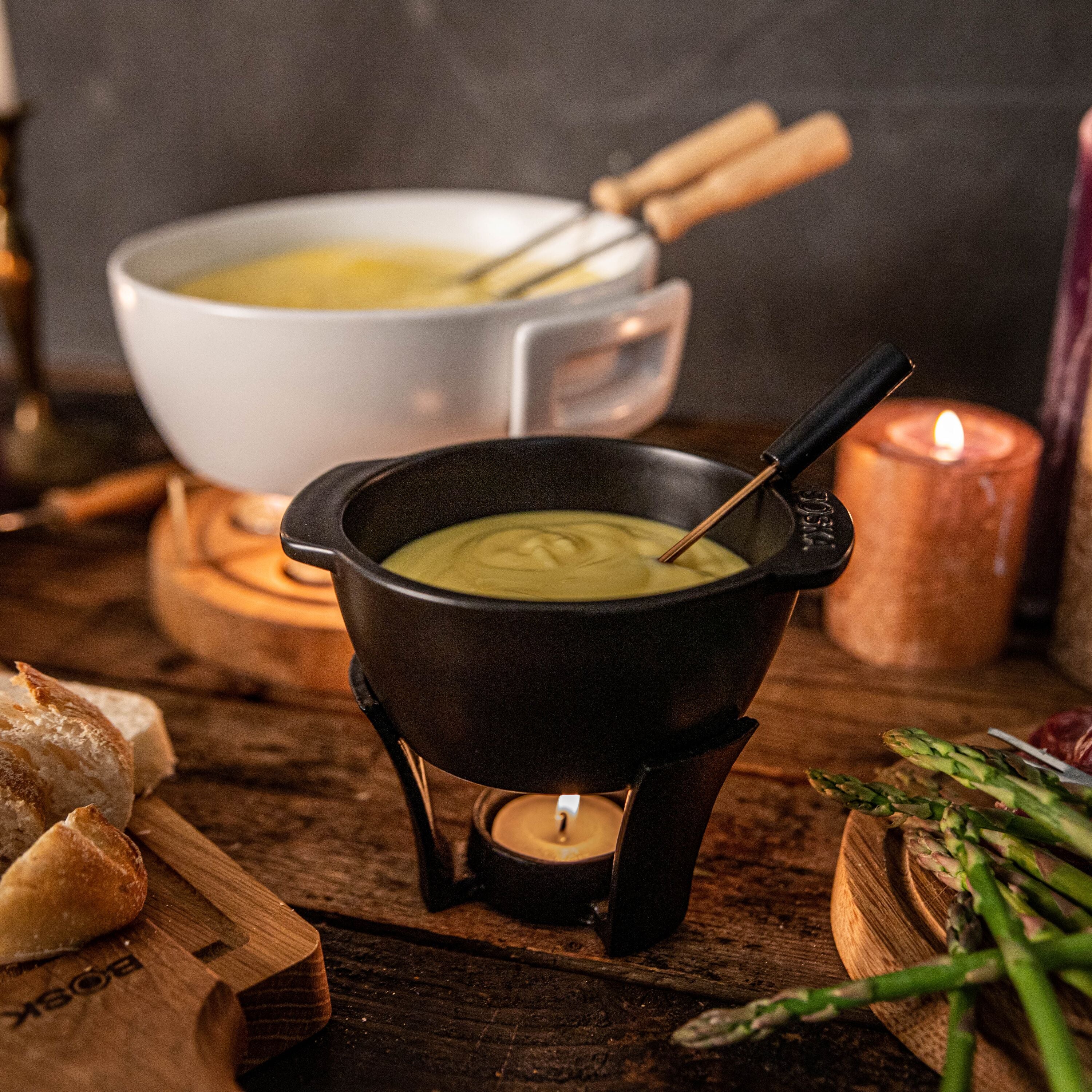 Boska Candle Light Fondue Twinkle - White