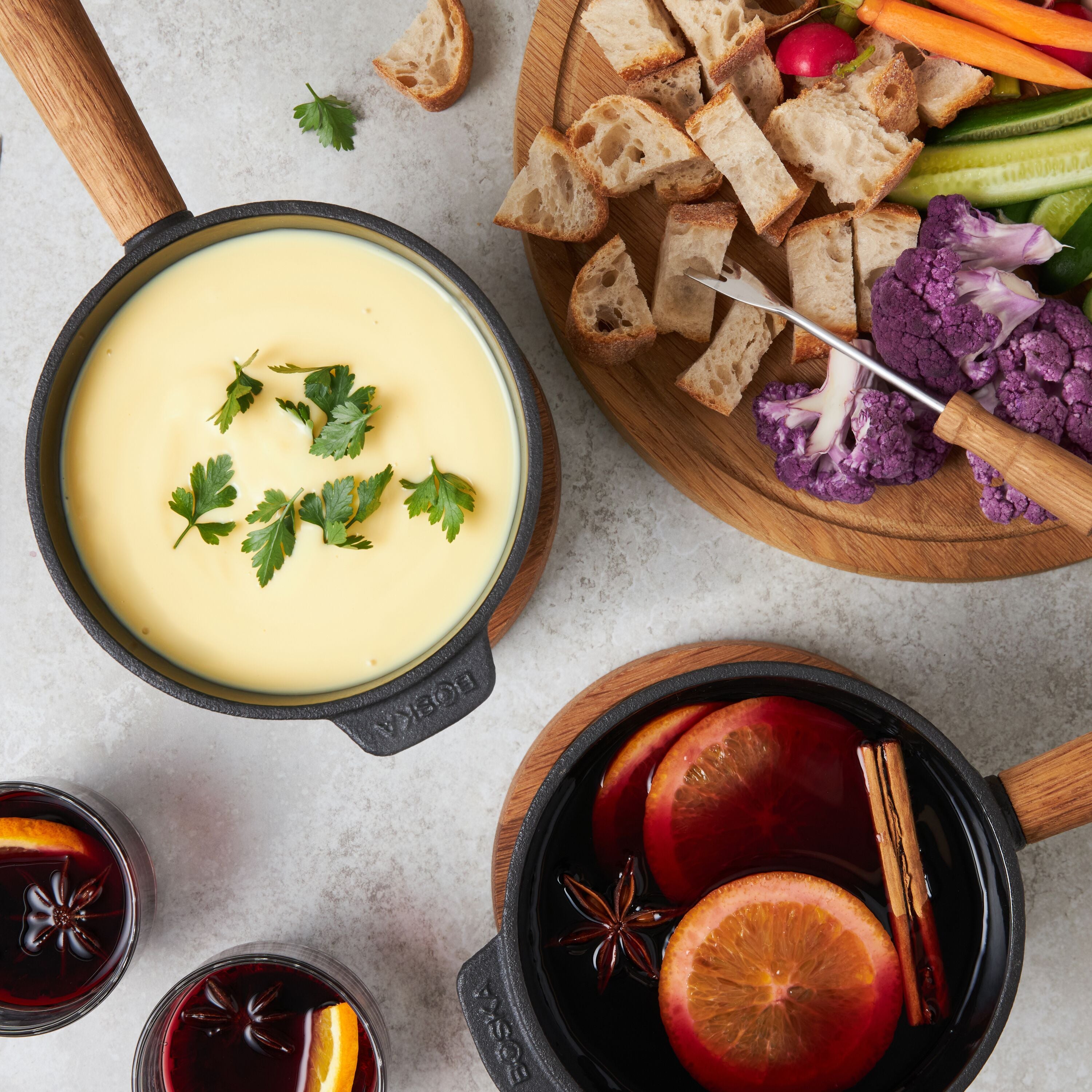 Boska Fondue Set Pro - 0.7L