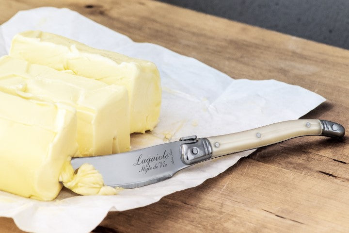 Laguiole Premium Collection Butter Knives Set of 4 - Pearl