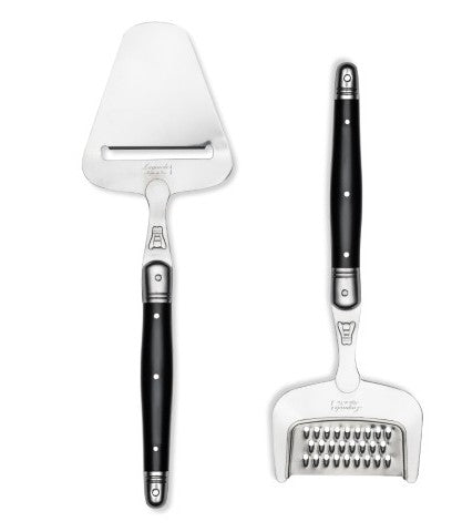 Laguiole Premium Collection Cheese Slicer & Grater - Black