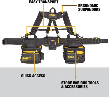 Dewalt Professional Tool Rig with Suspenders