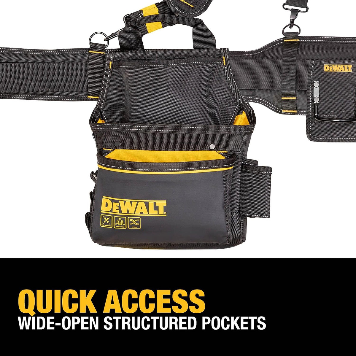 Dewalt Professional Tool Rig with Suspenders