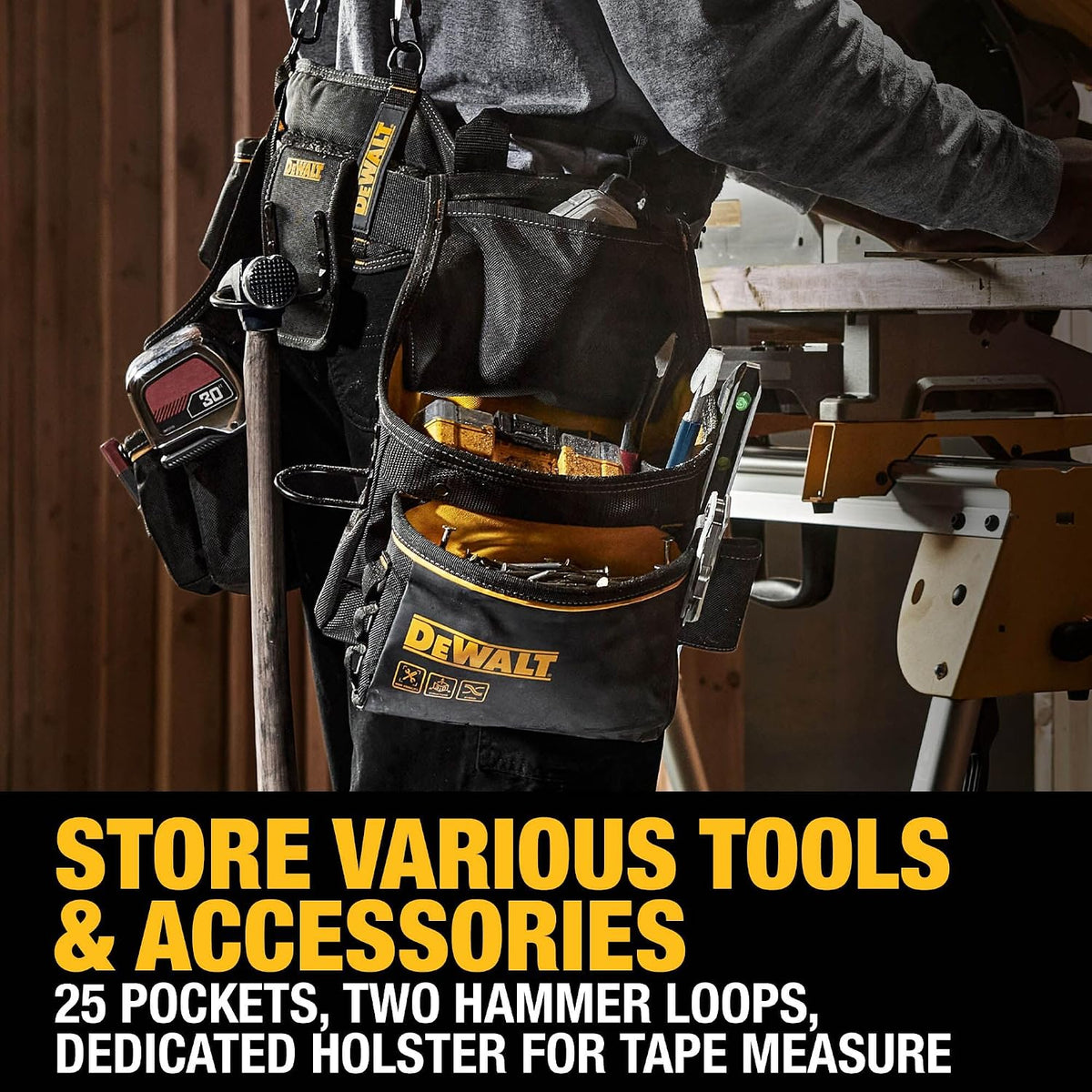 Dewalt Professional Tool Rig with Suspenders