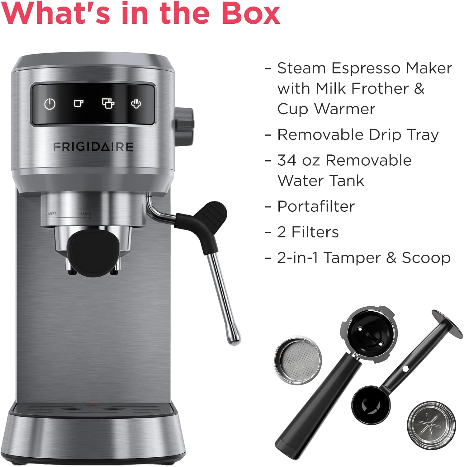 Frigidaire Steam Espresso Machine