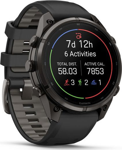 Garmin Fenix 9 Pro Inreach 47mm Titanium - Carbon Gray
