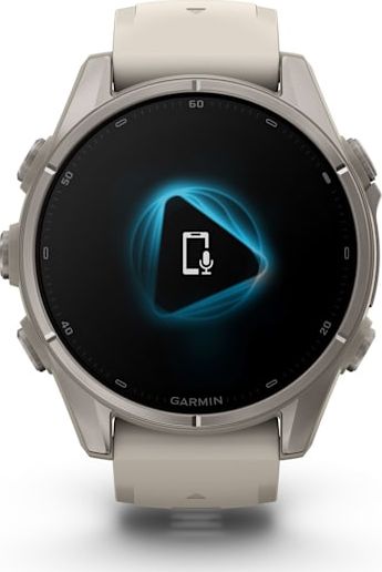 Garmin Fenix 9 43mm Titanium - Fog Gray