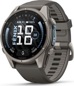 Garmin Fenix 9 43mm Titanium - Pebble Gray