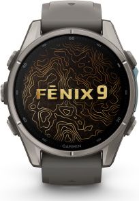 Garmin Fenix 9 43mm Titanium - Pebble Gray