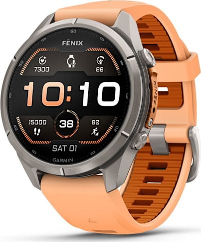 Garmin Fenix 9 Pro 43mm Titanium - Shell Pink