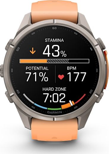 Garmin Fenix 9 Pro 43mm Titanium - Shell Pink