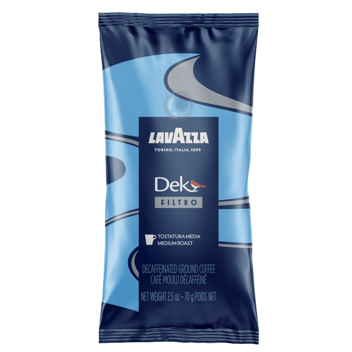 Lavazza Ground Dek Decaf Filter - 18 Pouches