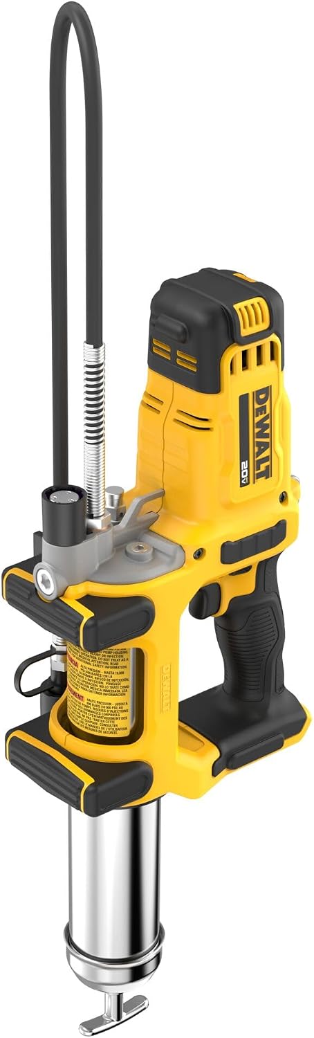 Dewalt Grease Gun 20V MAX Cordless 2 Speed Electric Grease Gun - Tool Only
