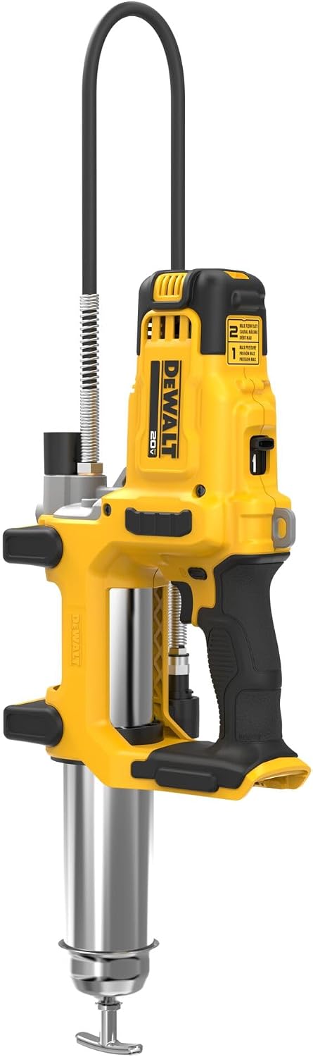 Dewalt Grease Gun 20V MAX Cordless 2 Speed Electric Grease Gun - Tool Only