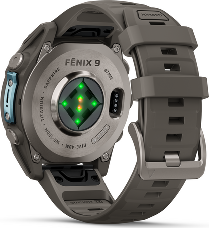 Garmin Fenix 9 47mm Titanium -  Pebble Gray