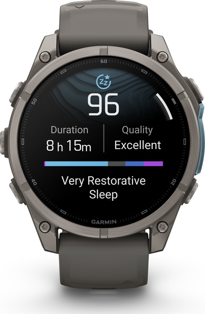 Garmin Fenix 9 47mm Titanium -  Pebble Gray