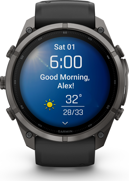 Garmin Fenix 9 Pro 51mm-Titanium - Carbon Gray