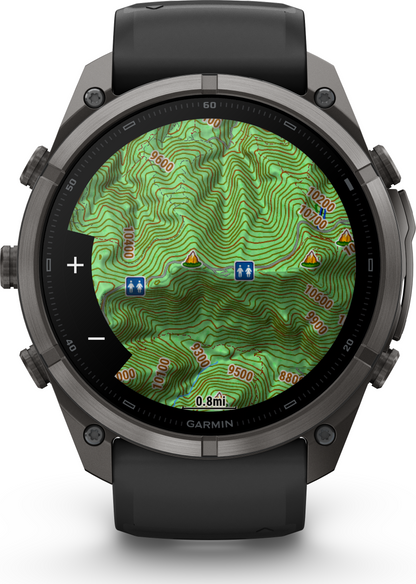 Garmin Fenix 9 Pro 51mm-Titanium - Carbon Gray