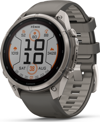 Garmin Fenix 9 Pro 47mm Titanium - Pebble Gray