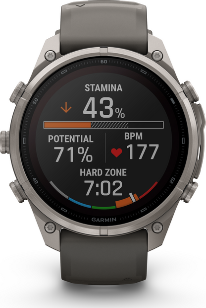 Garmin Fenix 9 Pro 47mm Titanium - Pebble Gray