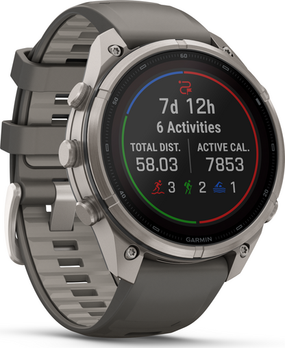 Garmin Fenix 9 Pro 47mm Titanium - Pebble Gray