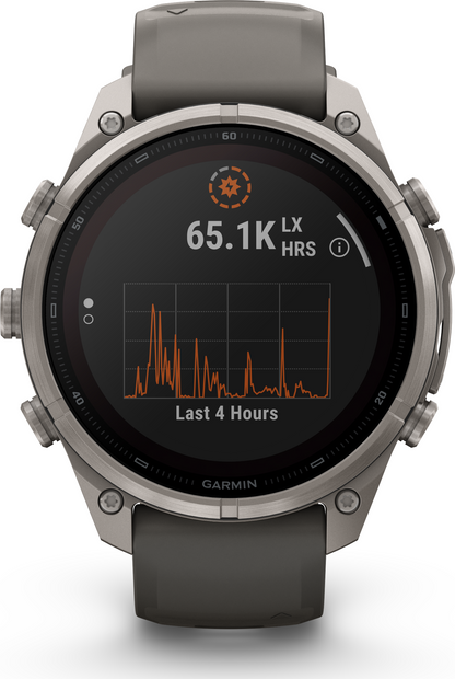 Garmin Fenix 9 Pro 47mm Titanium - Pebble Gray