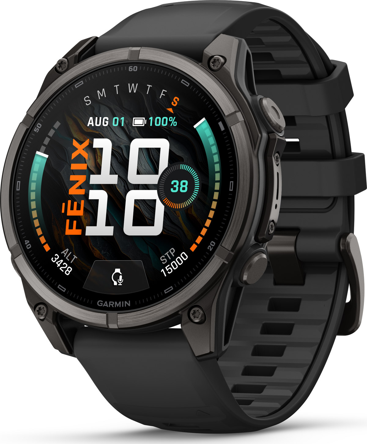 Garmin Fenix 9 47mm Titanium - Carbon Gray
