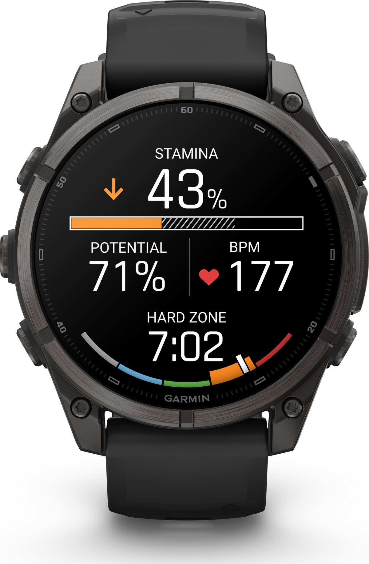 Garmin Fenix 9 47mm Titanium - Carbon Gray