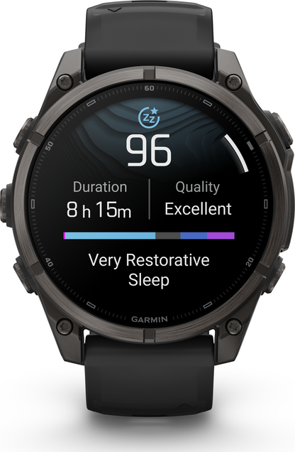 Garmin Fenix 9 47mm Titanium - Carbon Gray