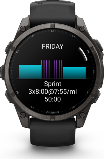Garmin Fenix 9 47mm Titanium - Carbon Gray