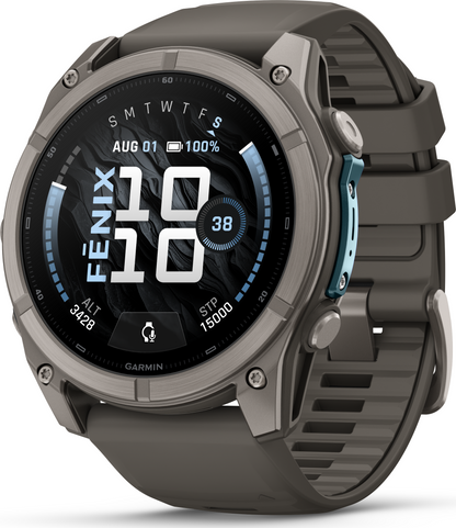 Garmin Fenix 9 51mm Titanium - Pebble Gray