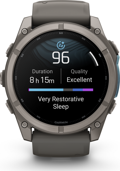 Garmin Fenix 9 51mm Titanium - Pebble Gray