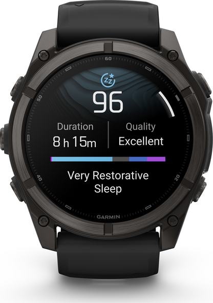Garmin Fenix 9 51mm Titanium - Carbon Gray