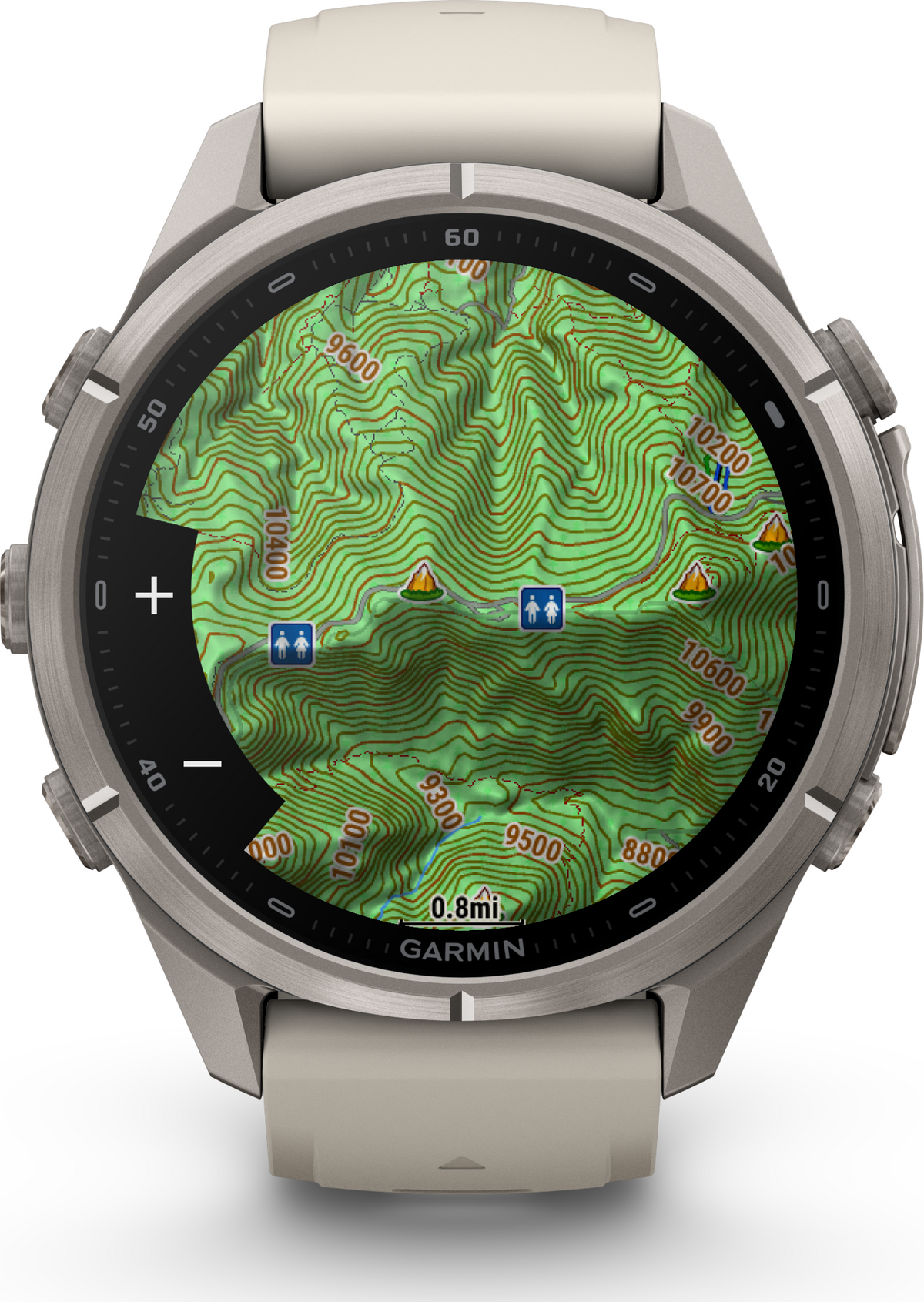 Garmin Fenix 9 Pro 43mm Titanium - Fog Gray