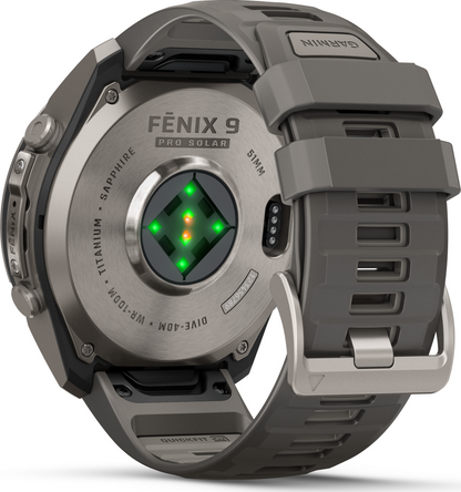 Garmin Fenix 9 Pro Solar 51mm Titanium Pebble Gray
