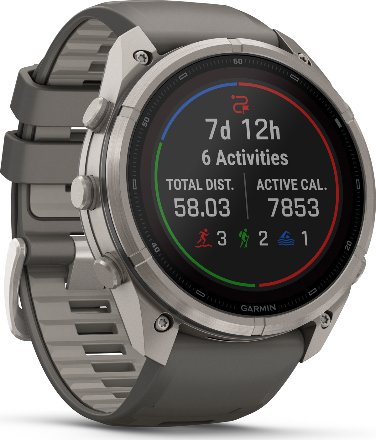 Garmin Fenix 9 Pro Solar 51mm Titanium Pebble Gray