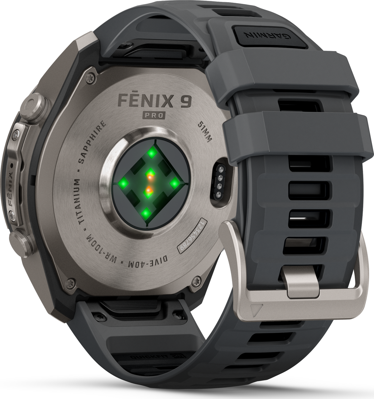 Garmin Fenix 9 Pro 51mm Titanium - Graphite