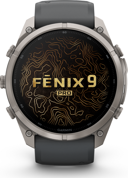 Garmin Fenix 9 Pro 51mm Titanium - Graphite