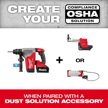 Milwaukee M18 Fuel 1-1/8" Sds Plus Rotary Hammer - One-Key