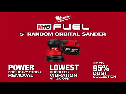 M18 FUEL  5" Random Orbital Sander