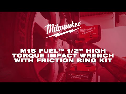 Milwaukee M18 Fuel 1/2" High Torque Impact Wrench with Friction Ring
